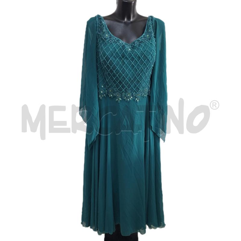 VESTITO DONNA ANTHEA VERDE  | Mercatino dell'Usato Ottaviano 1