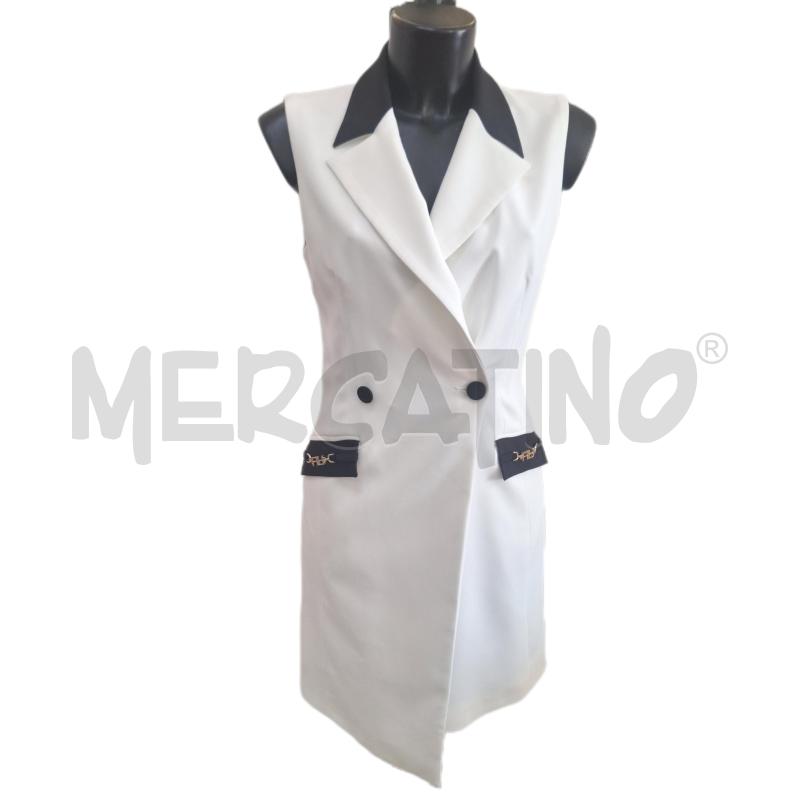 VESTITO DONNA ARTIGLI BIANCO NERO GIACCA  | Mercatino dell'Usato Ottaviano 1
