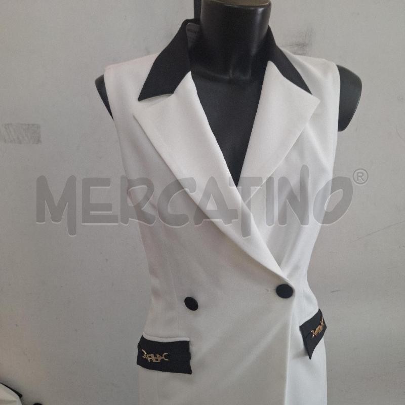 VESTITO DONNA ARTIGLI BIANCO NERO GIACCA  | Mercatino dell'Usato Ottaviano 2