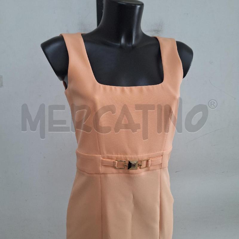 VESTITO DONNA ARTIGLI ROSA PESCA TUBINO | Mercatino dell'Usato Ottaviano 2