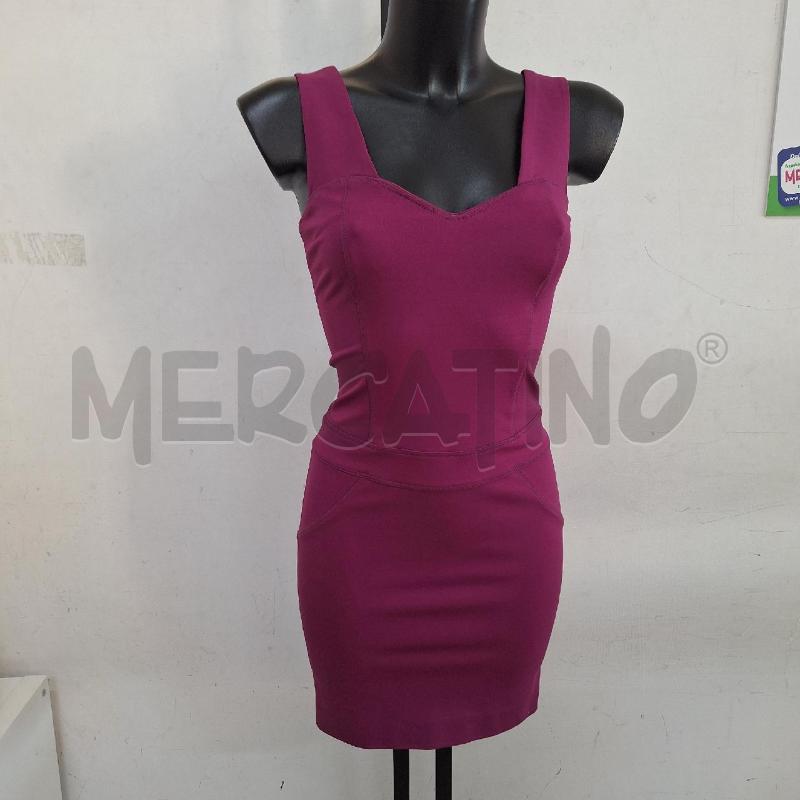 VESTITO DONNA BB FUCSIA TUBINO | Mercatino dell'Usato Ottaviano 2