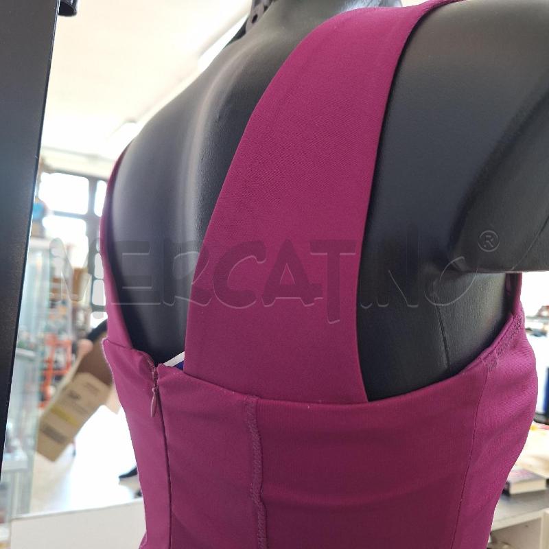 VESTITO DONNA BB FUCSIA TUBINO | Mercatino dell'Usato Ottaviano 3