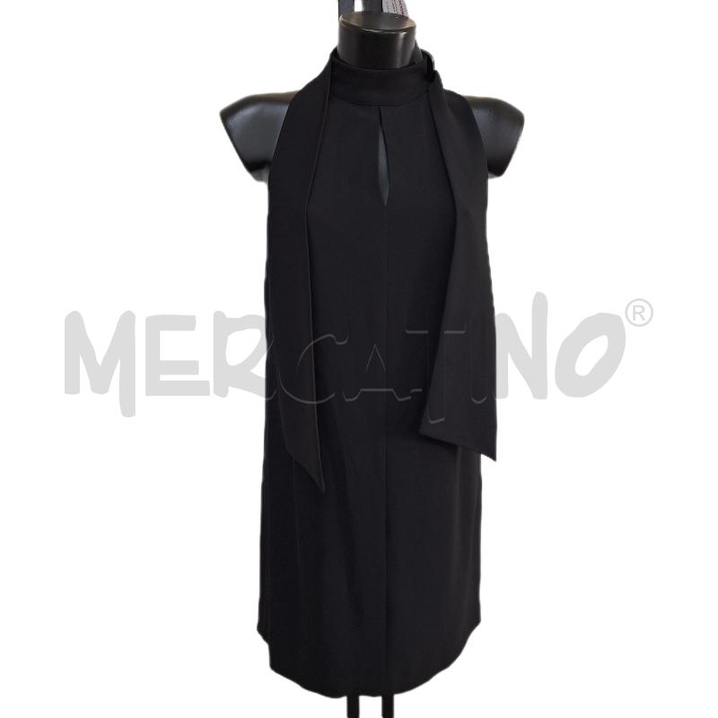 VESTITO DONNA BB POMPEI NERO SCIARPETTA | Mercatino dell'Usato Ottaviano 1