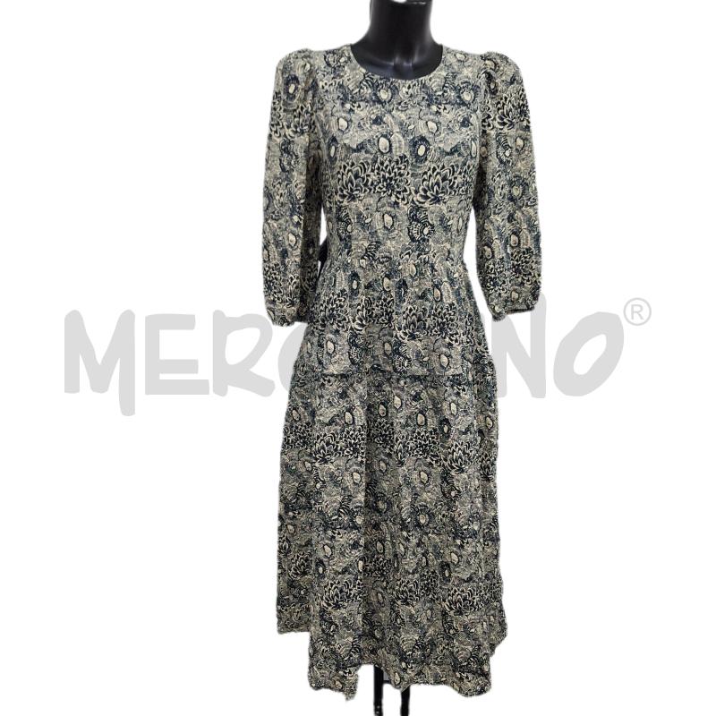VESTITO DONNA BEATRICE B BEIGE FIORI NUOVO | Mercatino dell'Usato Ottaviano 1
