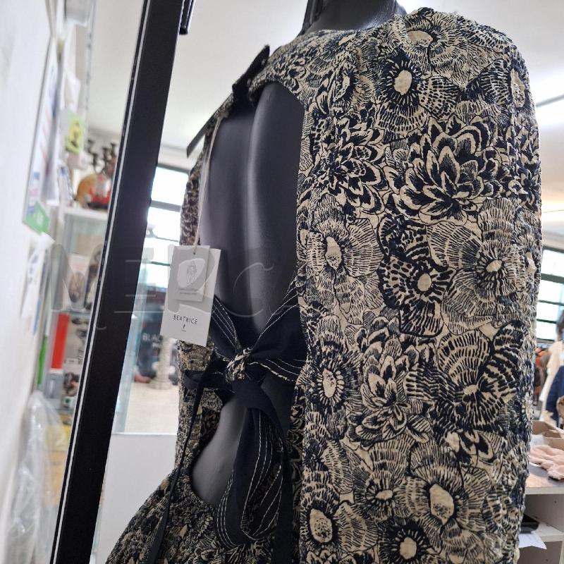 VESTITO DONNA BEATRICE B BEIGE FIORI NUOVO | Mercatino dell'Usato Ottaviano 4