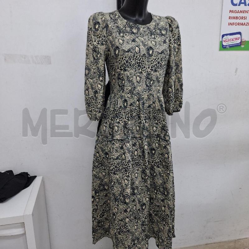 VESTITO DONNA BEATRICE B BEIGE FIORI NUOVO | Mercatino dell'Usato Ottaviano 5