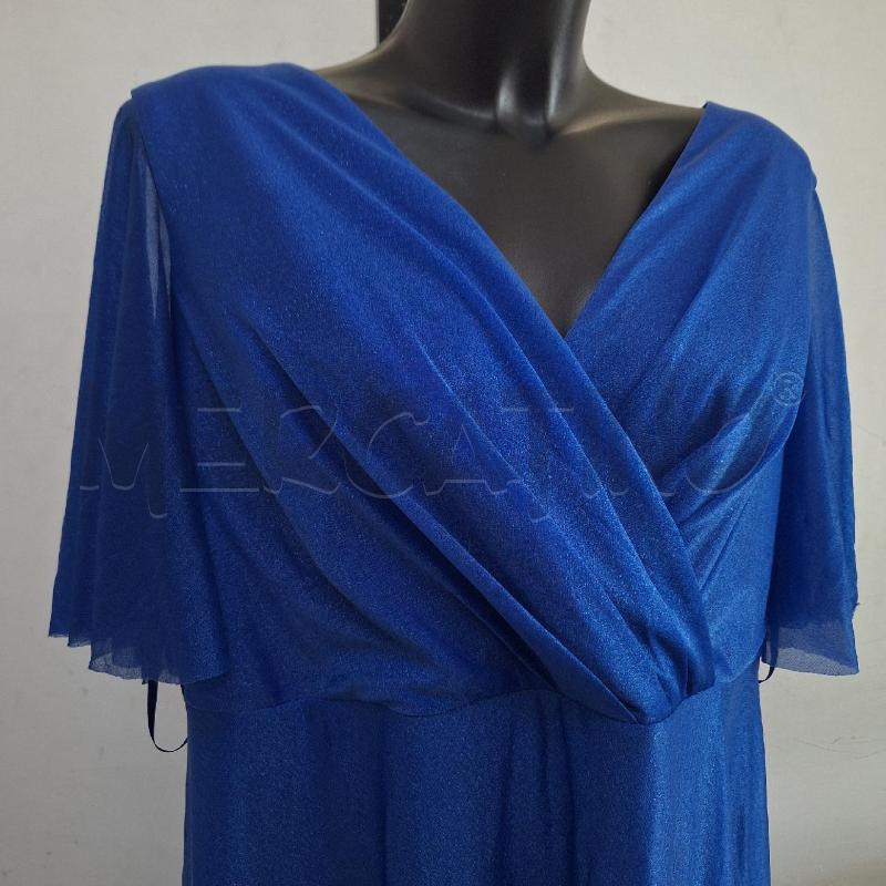 VESTITO DONNA BIANCA BRANDI BLU LAMINATO | Mercatino dell'Usato Ottaviano 2
