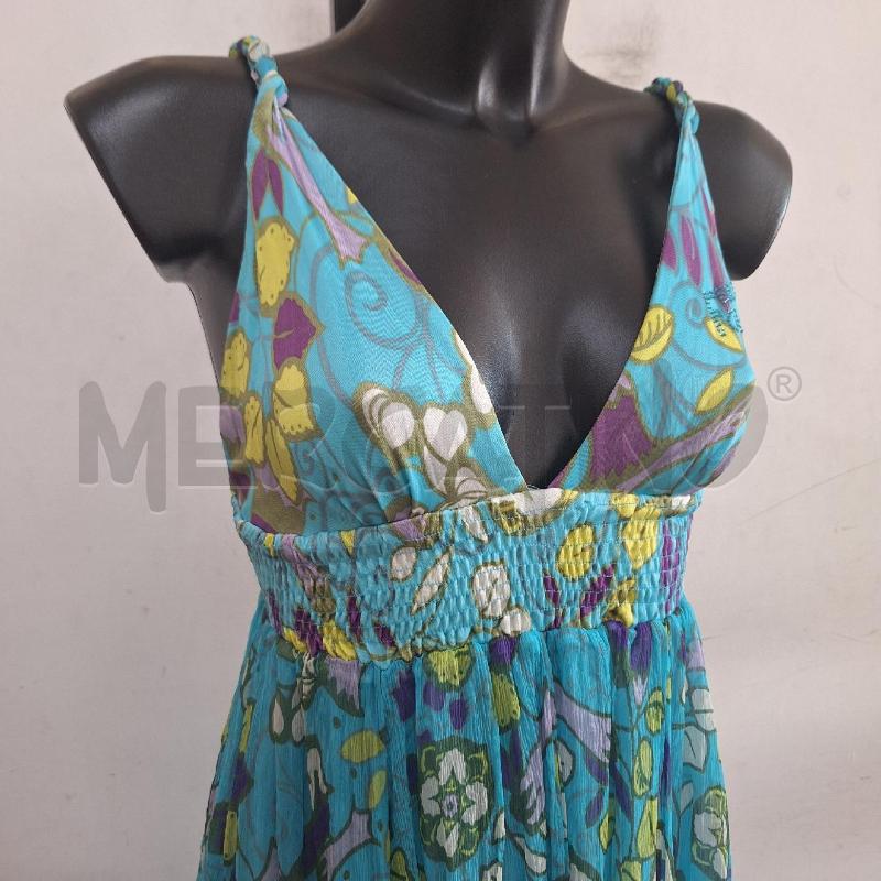 VESTITO DONNA BLUGIRL FOLIES CELESTE FIORI | Mercatino dell'Usato Ottaviano 2