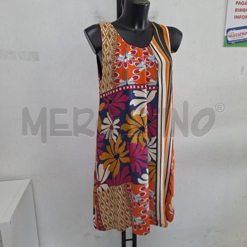 VESTITO DONNA CAFÈNOIR BLU FUCSIA | Mercatino dell'Usato Ottaviano 3
