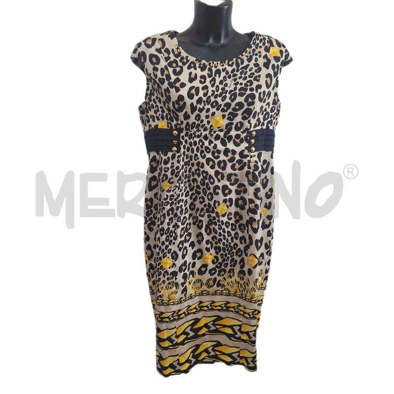 VESTITO DONNA CHIARA DÌESTE BEIGE MACULATO | Mercatino dell'Usato Ottaviano 1