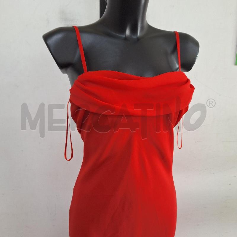 VESTITO DONNA CHOU CHOU ROSSO LUNGO | Mercatino dell'Usato Ottaviano 2