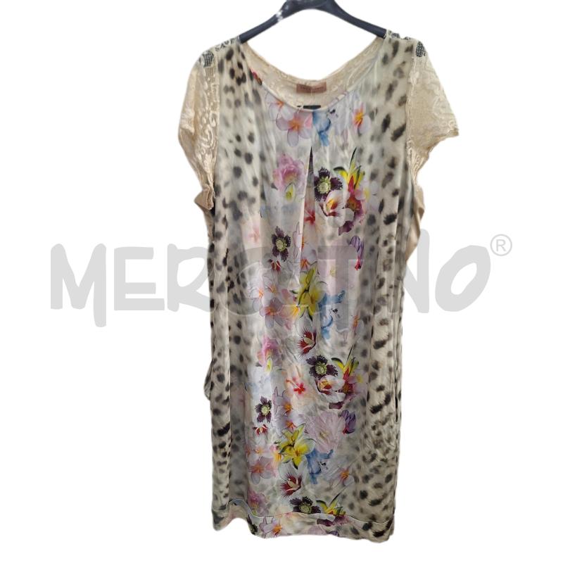 VESTITO DONNA COCCAPANI TREND BEIGE MACULATO | Mercatino dell'Usato Ottaviano 1