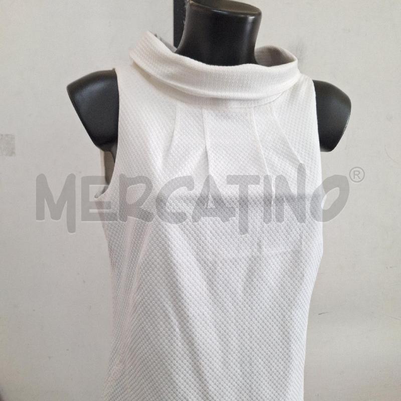 VESTITO DONNA DIANA GALLESI BIANCO NERO | Mercatino dell'Usato Ottaviano 2