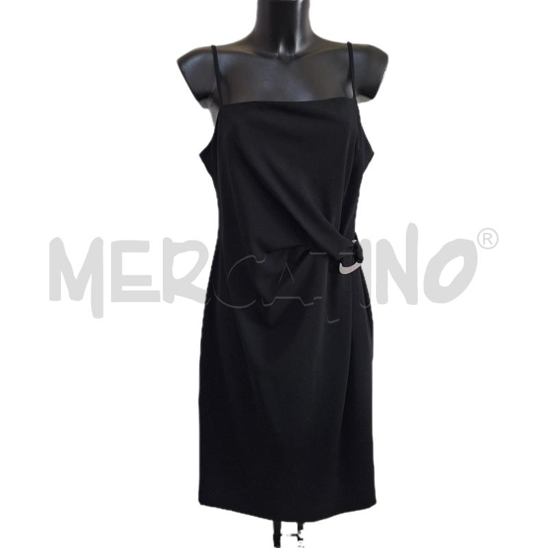 VESTITO DONNA DIANA GALLESI NERO CINTA | Mercatino dell'Usato Ottaviano 1