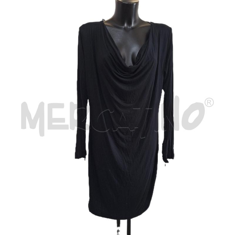 VESTITO DONNA DIESEL NERO CERNIERE | Mercatino dell'Usato Ottaviano 1