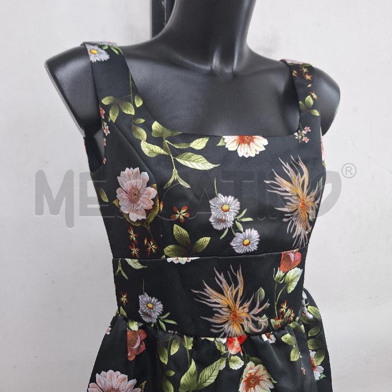 VESTITO DONNA DIVE DIVINE NERO FIORI NUOVO | Mercatino dell'Usato Ottaviano 2
