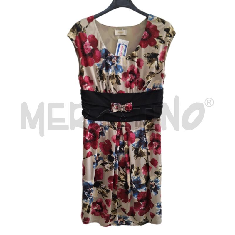 VESTITO DONNA DORABELLA GRIGIO FIORI | Mercatino dell'Usato Ottaviano 1