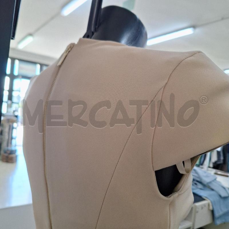 VESTITO DONNA ELISABETTA FRANCHI GOLD BEIGE NUDE | Mercatino dell'Usato Ottaviano 3