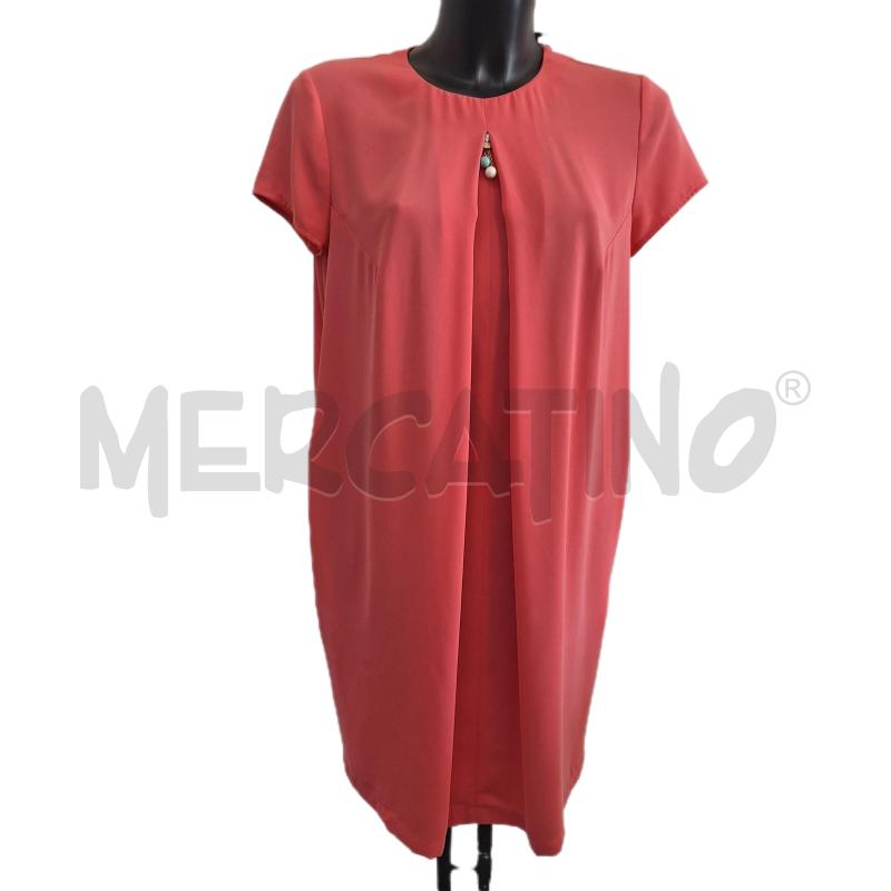 VESTITO DONNA ELISABETTA FRANCHI MUMMY CORALLO | Mercatino dell'Usato Ottaviano 1