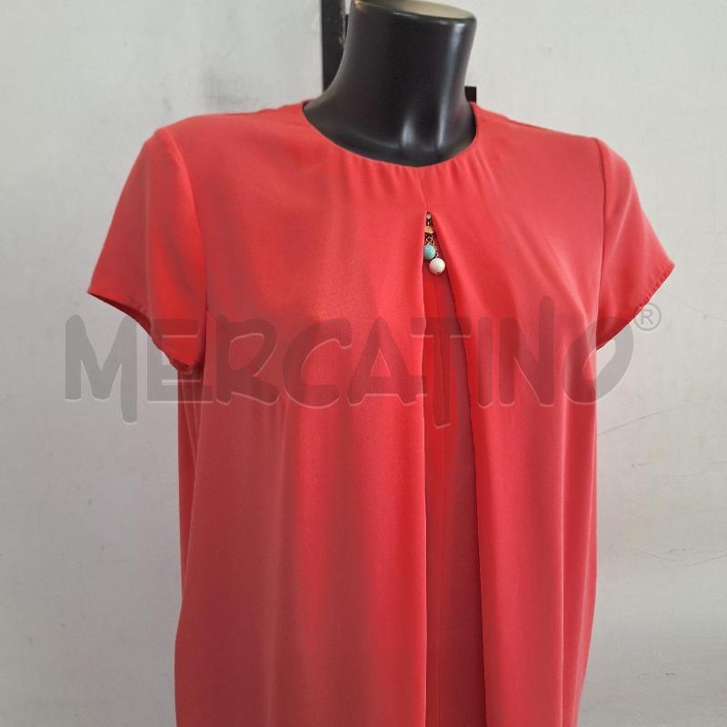 VESTITO DONNA ELISABETTA FRANCHI MUMMY CORALLO | Mercatino dell'Usato Ottaviano 2
