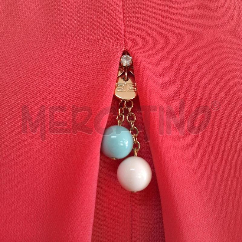 VESTITO DONNA ELISABETTA FRANCHI MUMMY CORALLO | Mercatino dell'Usato Ottaviano 3