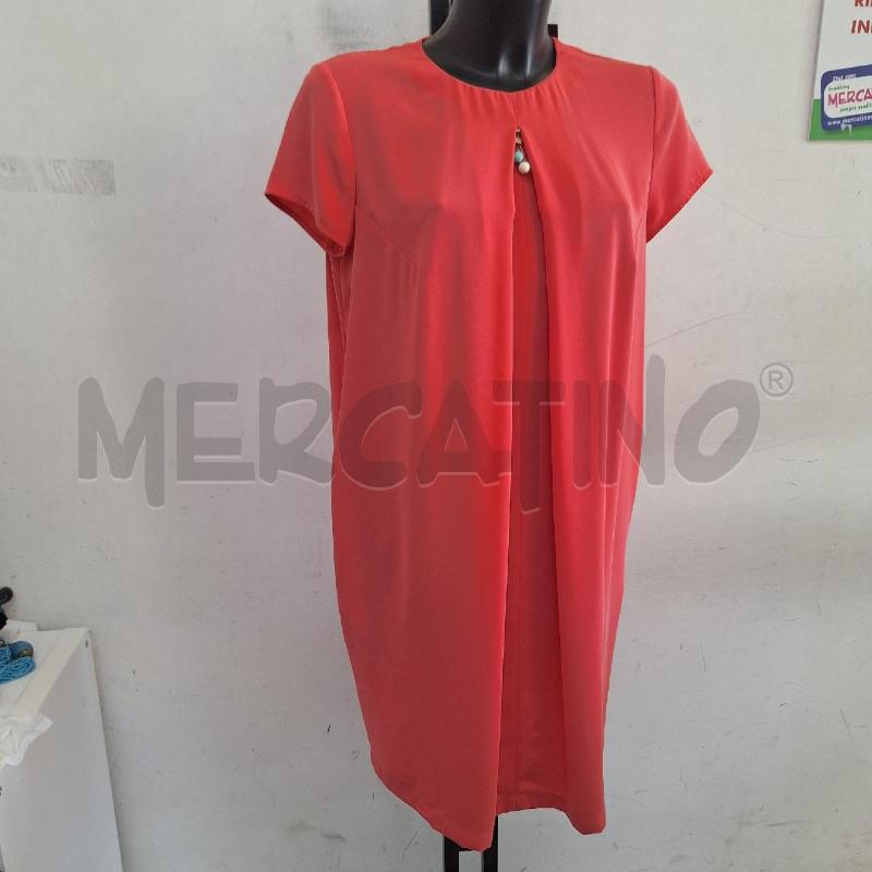 VESTITO DONNA ELISABETTA FRANCHI MUMMY CORALLO | Mercatino dell'Usato Ottaviano 4