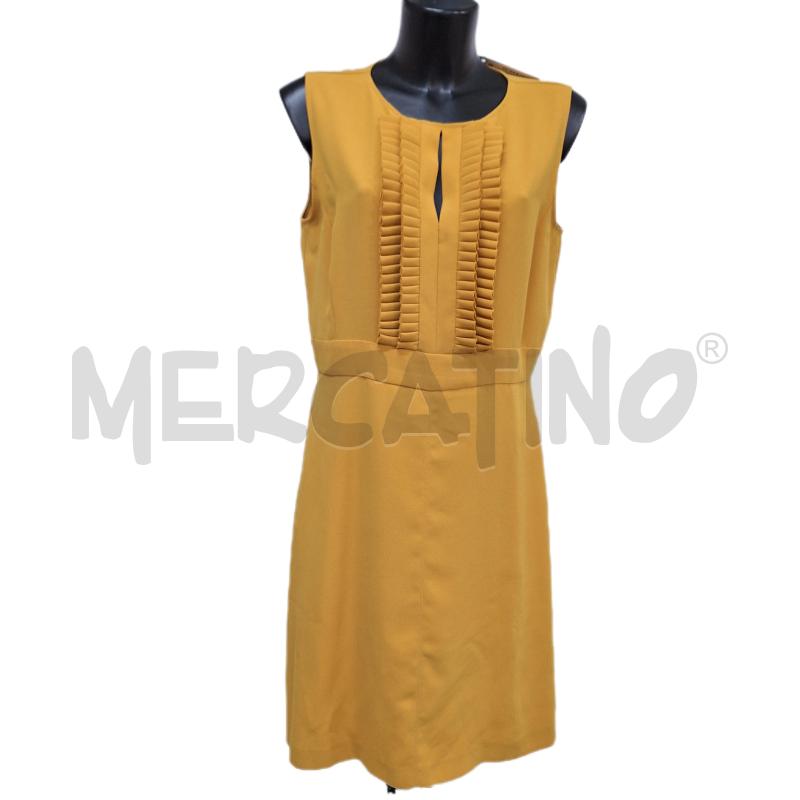 VESTITO DONNA EMME MARELLA GIALLO SENAPE | Mercatino dell'Usato Ottaviano 1