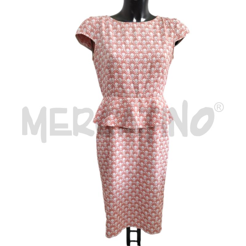 VESTITO DONNA EMME MARELLA ROSA FANTASIA BALZA | Mercatino dell'Usato Ottaviano 1