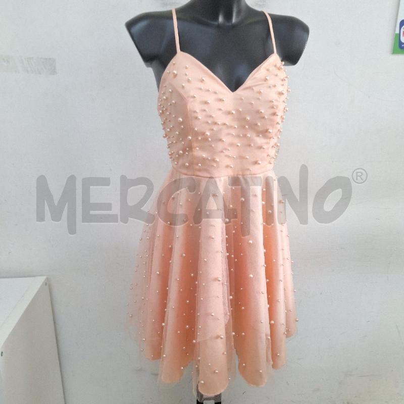 VESTITO DONNA EVA&LOLA ROSA PERLINE | Mercatino dell'Usato Ottaviano 2