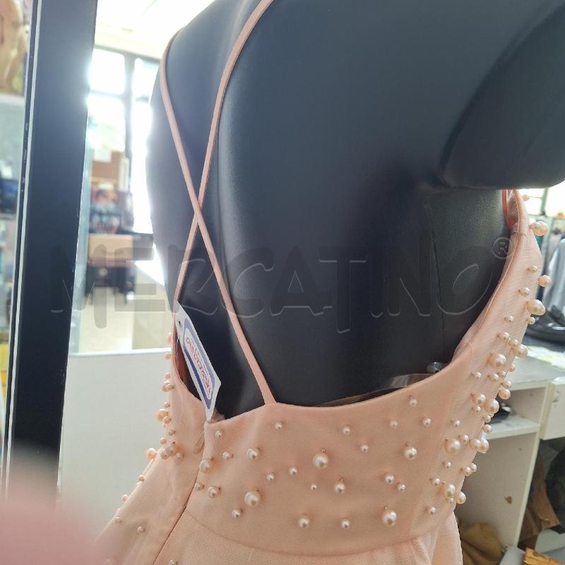 VESTITO DONNA EVA&LOLA ROSA PERLINE | Mercatino dell'Usato Ottaviano 3