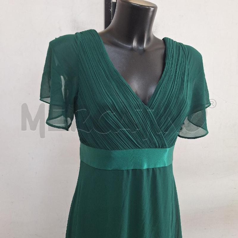 VESTITO DONNA EVER PRETTY VERDE LUNGO | Mercatino dell'Usato Ottaviano 2