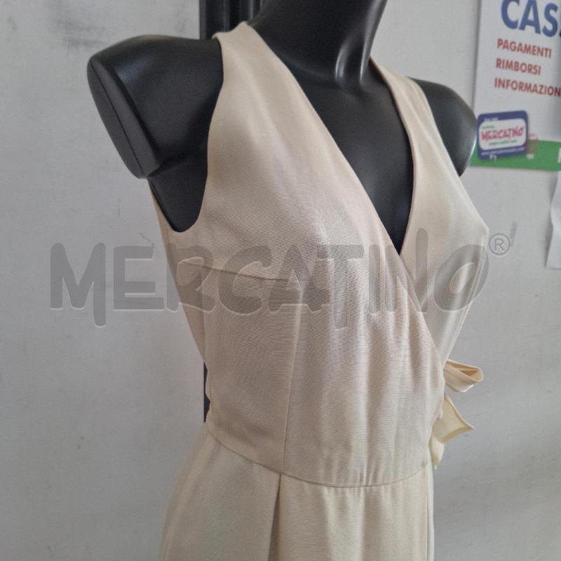 VESTITO DONNA FABRIZIO LENZI BEIGE | Mercatino dell'Usato Ottaviano 2