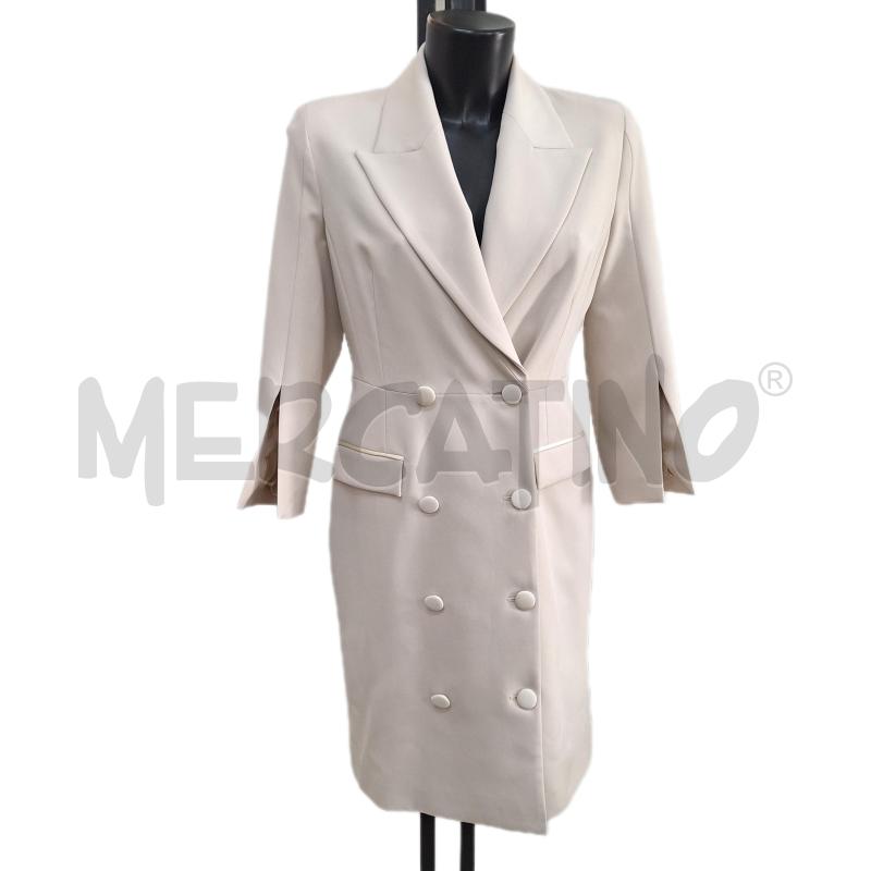 VESTITO DONNA FEEM BEIGE NUOVO | Mercatino dell'Usato Ottaviano 1