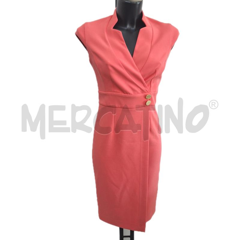 VESTITO DONNA FEEM ROSA CORALLO | Mercatino dell'Usato Ottaviano 1