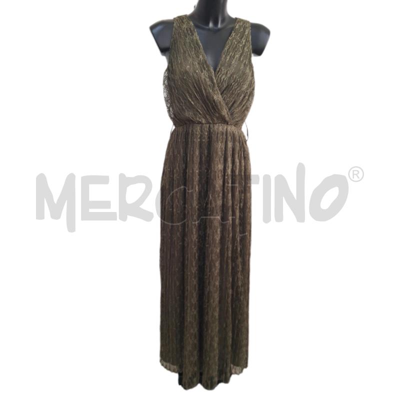 VESTITO DONNA FRACOMINA JEANS VERDE MERLETTO | Mercatino dell'Usato Ottaviano 1