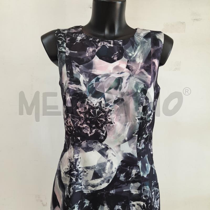VESTITO DONNA H\u0026M TUBINO GRIGIO FIORI | Mercatino dell'Usato Ottaviano
