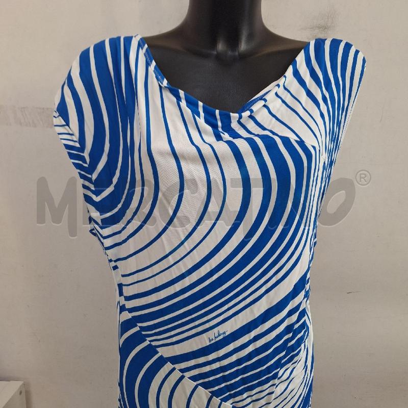 VESTITO DONNA ICE ICEBERG BIANCO BLU | Mercatino dell'Usato Ottaviano 2