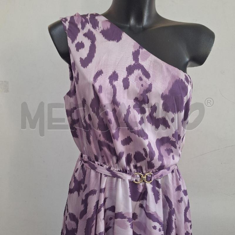 VESTITO DONNA JHENIT VIOLA MONOSPALLA | Mercatino dell'Usato Ottaviano 2