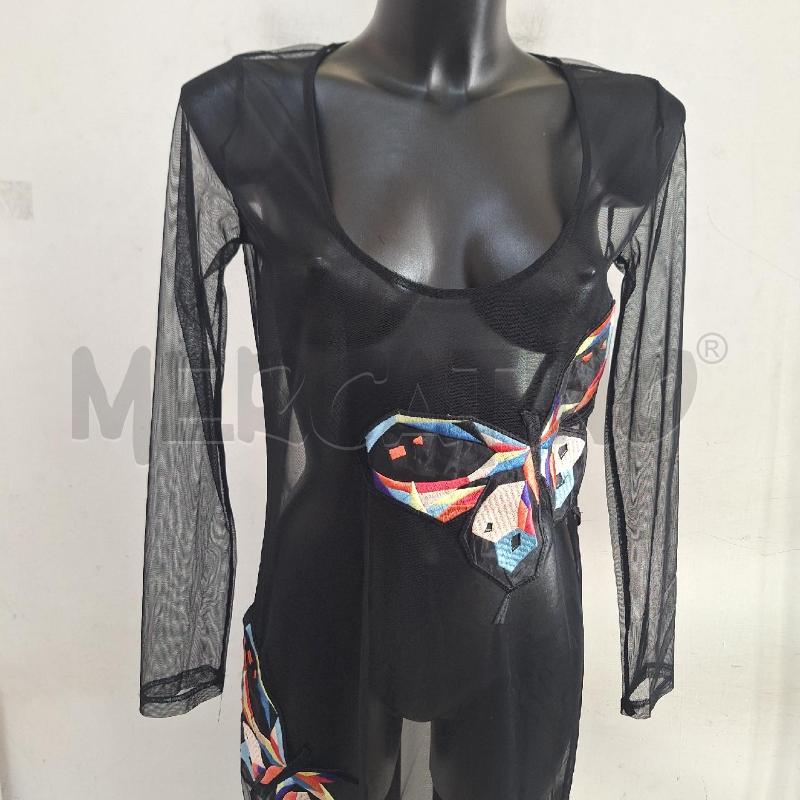 VESTITO DONNA KING KONG NERO VELATO FARFALLE | Mercatino dell'Usato Ottaviano 3