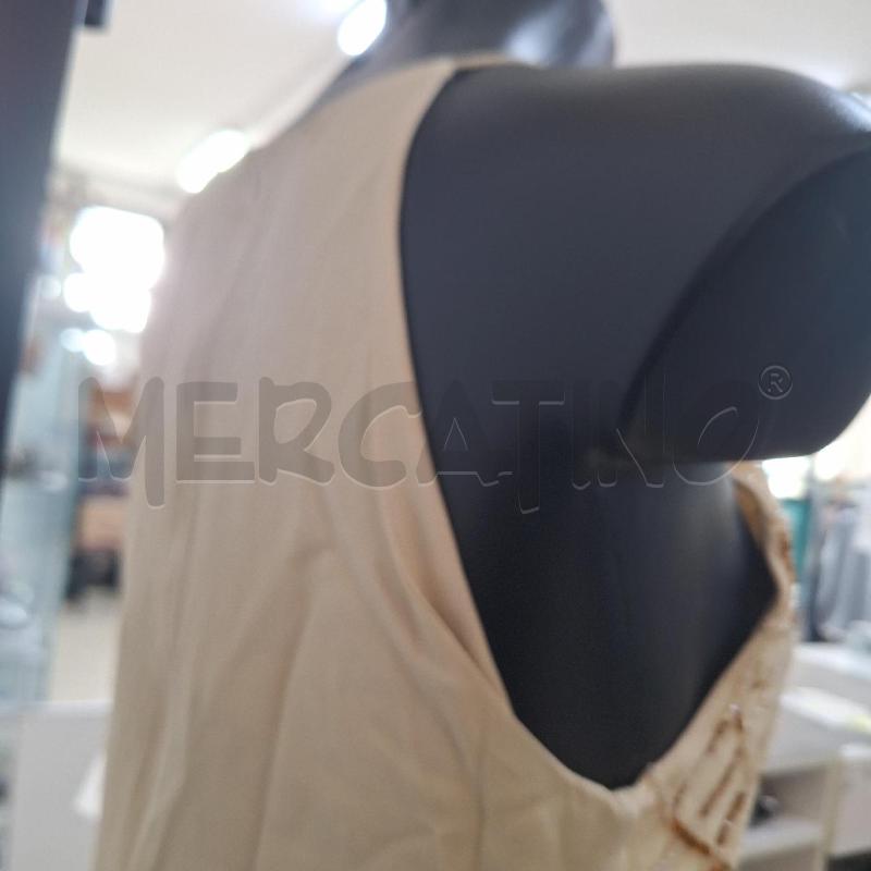 VESTITO DONNA LADY FABIANA BEIGE PERLINE NUOVO | Mercatino dell'Usato Ottaviano 3