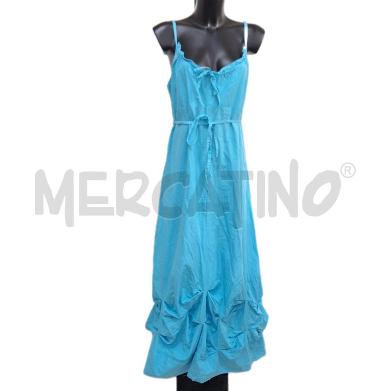 VESTITO DONNA LIUJO AZZURRO LUNGO AMPIO | Mercatino dell'Usato Ottaviano 1