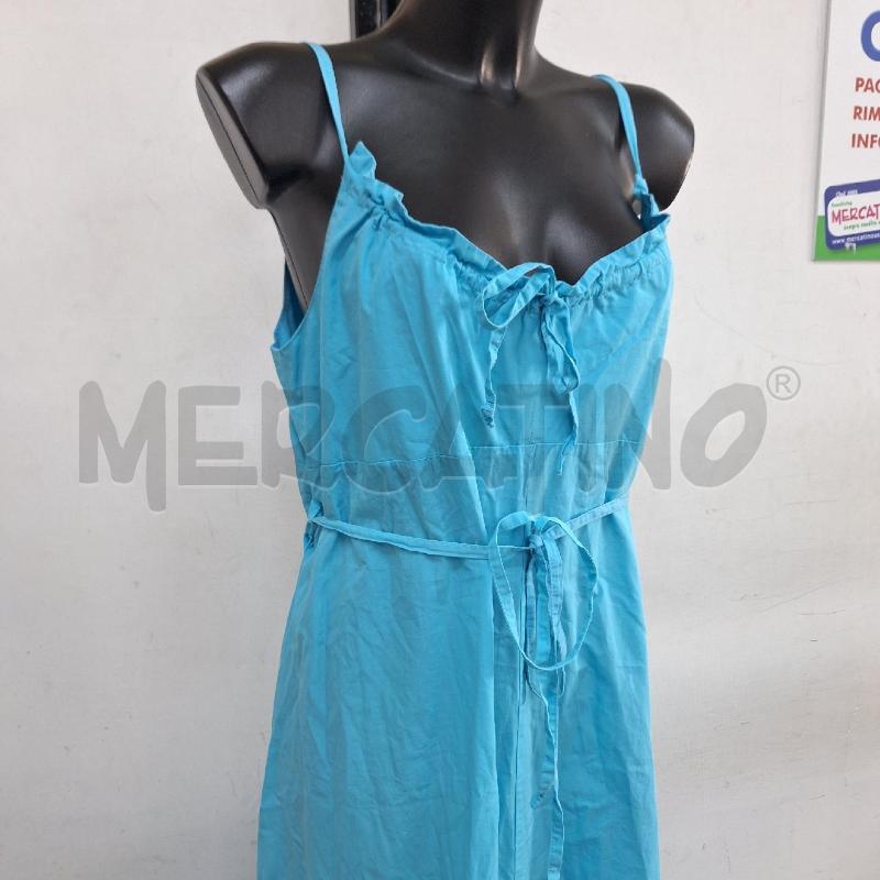 VESTITO DONNA LIUJO AZZURRO LUNGO AMPIO | Mercatino dell'Usato Ottaviano 2
