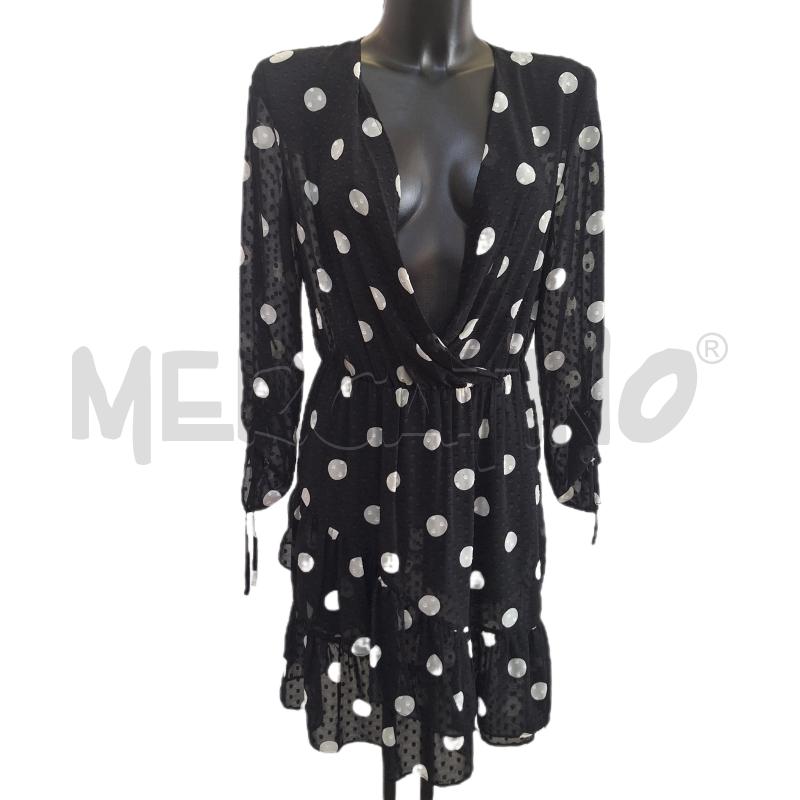 VESTITO DONNA LIU-JO MILANO NERO POIS | Mercatino dell'Usato Ottaviano 1