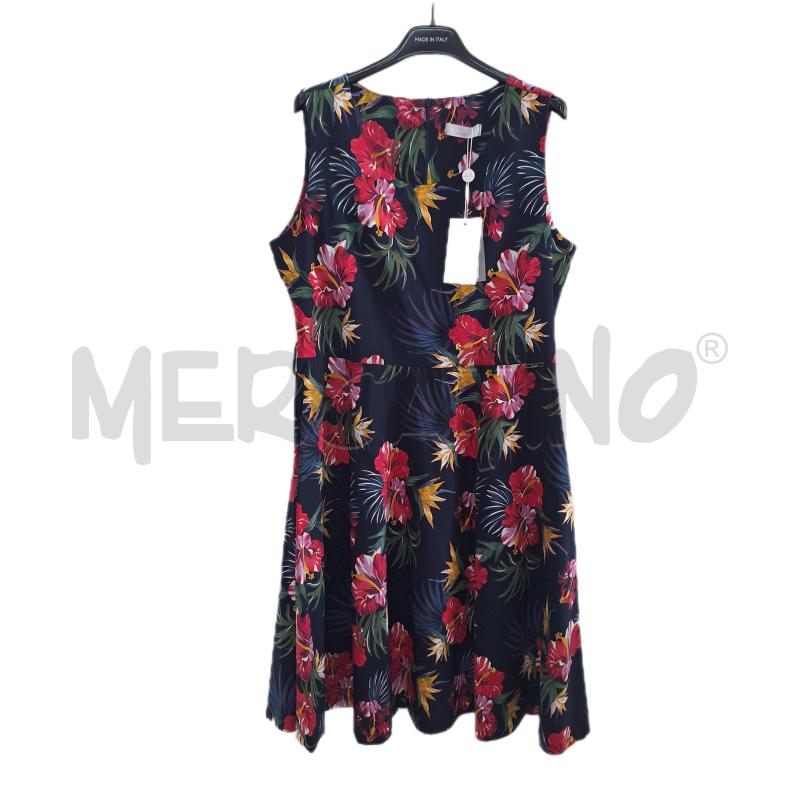 VESTITO DONNA LIZALÙ BLU FIORI NUOVO | Mercatino dell'Usato Ottaviano 1