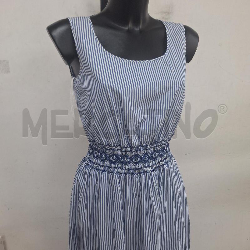VESTITO DONNA LUISA SPAGNOLI AZZURRO RIGHE  | Mercatino dell'Usato Ottaviano 2