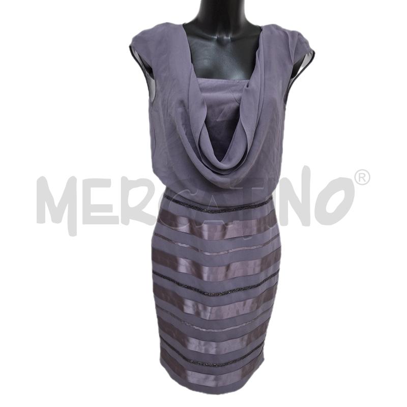 VESTITO DONNA LUISA SPAGNOLI VIOLA RIGHE | Mercatino dell'Usato Ottaviano 1