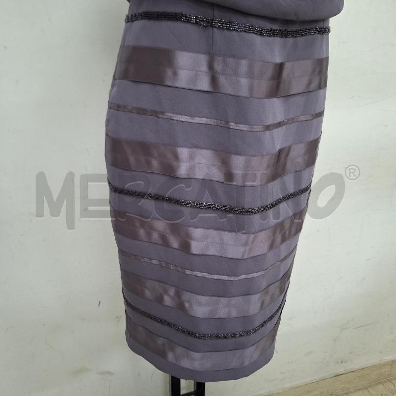 VESTITO DONNA LUISA SPAGNOLI VIOLA RIGHE | Mercatino dell'Usato Ottaviano 3