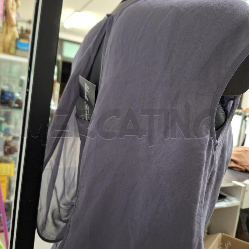 VESTITO DONNA LUISA SPAGNOLI VIOLA RIGHE | Mercatino dell'Usato Ottaviano 4