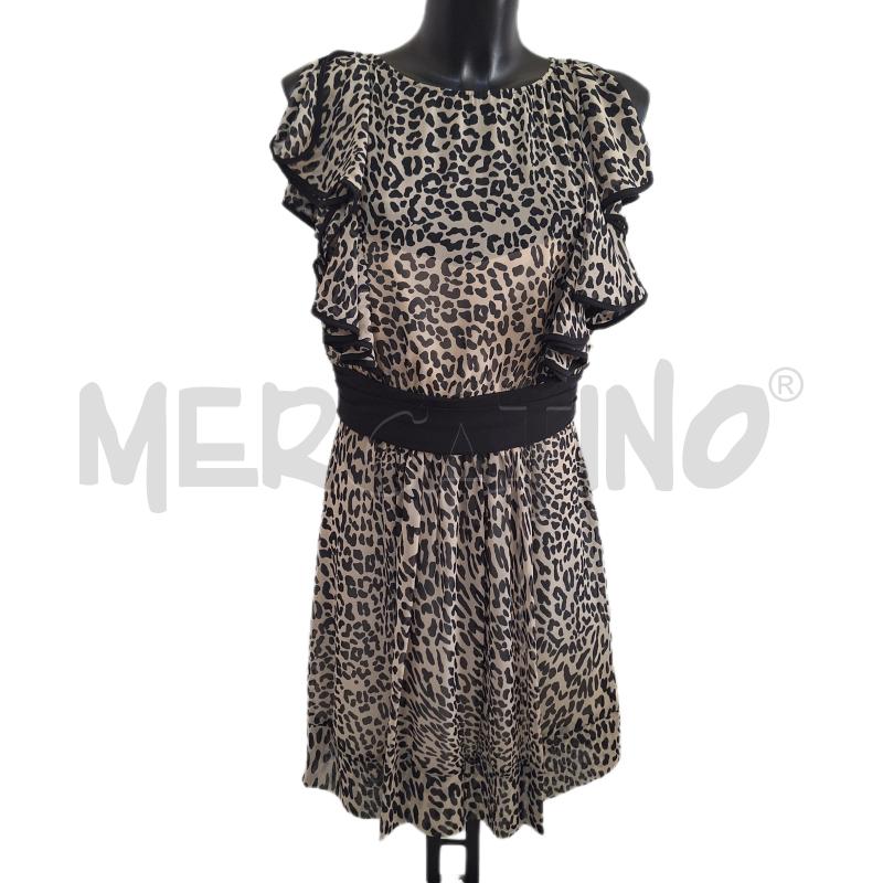 VESTITO DONNA MANGANO BEIGE MACULATO NUOVO | Mercatino dell'Usato Ottaviano 1