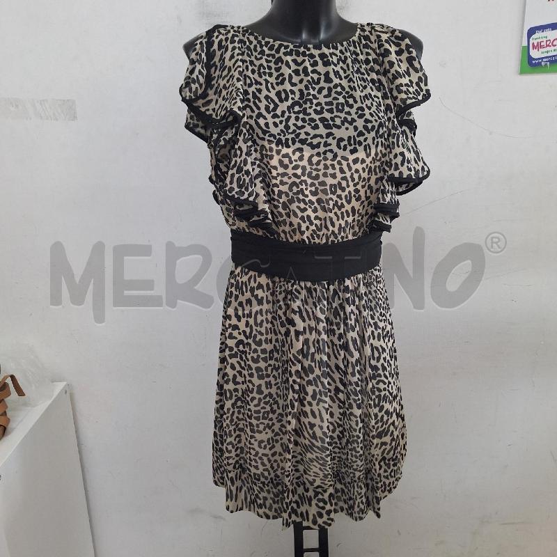 VESTITO DONNA MANGANO BEIGE MACULATO NUOVO | Mercatino dell'Usato Ottaviano 2